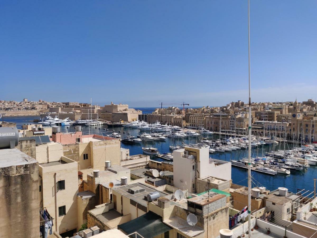 Apartmán The Penthouse Flat-Terrace&View Senglea Exteriér fotografie